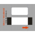 Niimbot A2G88588201, 14x30mm, 210ks, transparentné samolepiace štítky