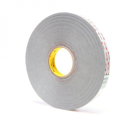 3M VHB 4936-P, 6 mm x 33 m, svetlosivá obojstranná veľmi silná lepiaca akrylová páska, hrúbka 0,64 mm
