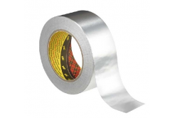 3M 1436 Hliníková lepiaca páska s papierovým podkladom, hrúbka 0,075 mm, 50 mm x 50 m