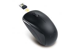 Genius Myš NX-7000 31030027400, 1200DPI, 2.4 [GHz], optická, 3tl., bezdrátová, černá, univerzální