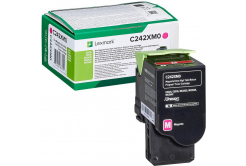 Lexmark C242XM0 purpurový (magenta) originálny toner
