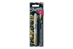 Sharpie 1986003, popisovač Metallic, zlatý, 1ks, 1.4mm, permanentný