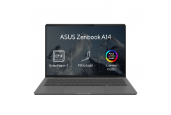 ASUS Zenbook A14/UX3407QA-QD612W/SD-X1-26-100/14"/WUXGA/32GB/512GB/Adreno/W11H/Gray/2R