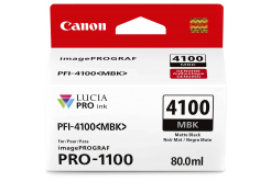 Canon PFI-4100 6776C001 matne čierna (matte black) originálna cartridge