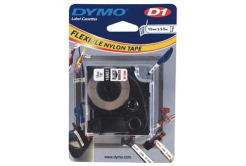 Dymo D1 16957, S0718040, 12mm x 3,5 m, čierna tlač/biely podklad, originálná páska