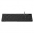Genius Slimstar 230 II COPILOT 31310048407, klávesnice CZ/SK, multimediální, slim typ drátová (USB), černá