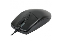 A4Tech Myš OP-620D OP-620D BLACK USB, 800DPI, optická, 3tl., drátová USB, černá, klasická, 2click
