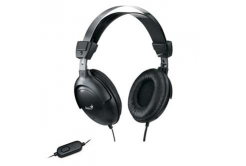 Genius HS-M505X 31710058101, sluchátka s mikrofonem, černá, 3.5 mm jack