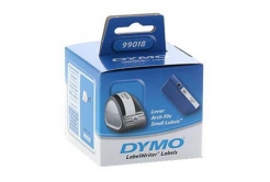 Dymo 99018, S0722470, 190mm x 38mm, bílé papírové štítky na úzké pořadače