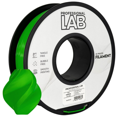 Professional Lab FG-P64-E1, 3D filament, PLA, 1,75mm, 1000g, zelený (Green)