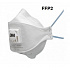 3M 9322+ Aura™ Filtračná polomaska s výdychovým ventilčekom (FFP2)
