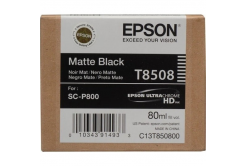 Epson T8508 C13T85080N matná čierna (matte black) originálna cartridge