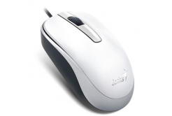 Genius Myš DX-120 31010105107, 1200DPI, optická, 3tl., drátová USB, bílá, standardní, univerzální