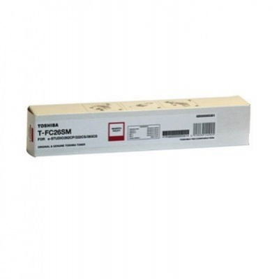 Toshiba TFC26SM, 6B000000555 purpurová (magenta) originálný toner