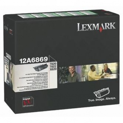 Lexmark 12A6869 čierný (black) originálny toner