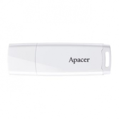 Apacer USB flash disk, USB 2.0, 64GB, AH336, bílý, AP64GAH336W-1, USB A, s krytkou