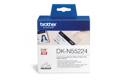 Brother DK-N55224, 54mm x 30,48m, nelepiace, originálna papierová role