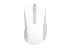 ASUS Wireless Mouse MD102/Kancelárska/Optická/Pre pravákov/1 600 DPI/USB+BT/Biela