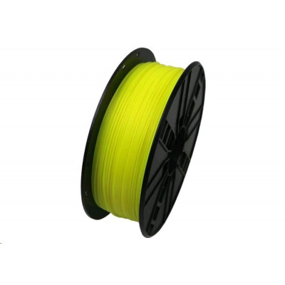 GEMBIRD 3DP-PLA1.75-01-FY, 3D filament, PLA, 1,75mm, 1000g, fluorescenčná žltá