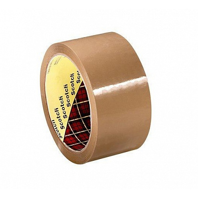 3M 371 Baliaca páska, hnedá 48 mm x 66 m - rola