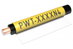 Partex PWT3225093D4SM omotávací štítky 32 x 93 mm, žluté, 1500ks, role