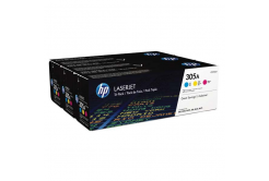 HP 305A CF370AM CMY multipack originálna cartridge