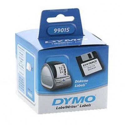 Dymo 99015, S0722440, 70mm x 54mm, bílé papírové štítky na diskety