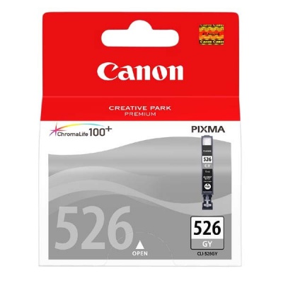 Canon CLI-526GY 4544B001 sivá (grey) originálna cartridge