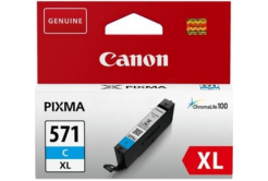 Canon CLI-571CXL 0332C001 azúrová (cyan) originálna cartridge