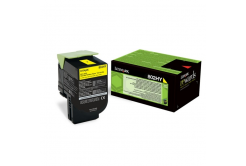 Lexmark 80C2HYE žltý (yellow) originálny toner