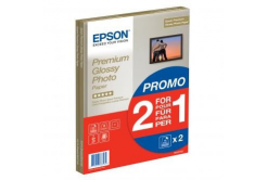Epson Premium Glossy Photo Paper, foto papír, lesklý, bílý, A4, 255 g/m2, 30 ks, C13S042169, in