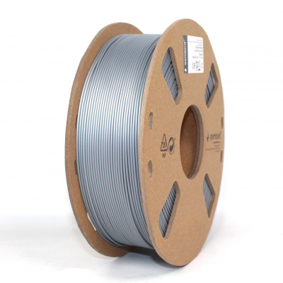 GEMBIRD 3DP-PLA1.75-01-S, 3D filament, PLA, 1,75mm, 1000g, strieborná