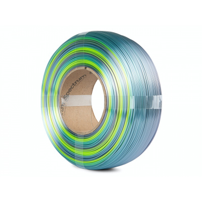 Spectrum 81287 Refill 3D filament, PLA Silk rainbow, 1,75mm, 1000g, Viacfarebný (Frost gloss)