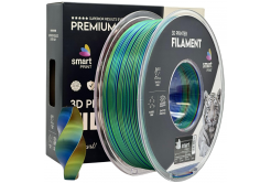 Smart Print FG-S116-E1, 3D filament, PLA Silk, Tri Color, Red, Blue, Green, 1kg, 1,75mm