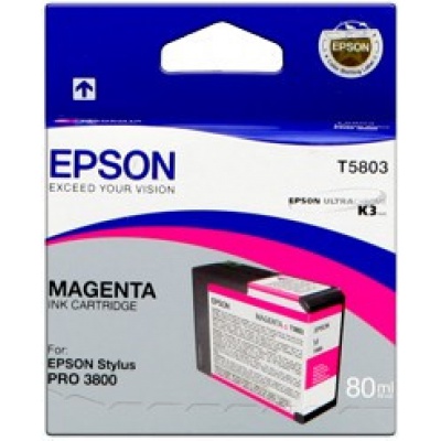 Epson T580300 purpurová (magenta) originálna cartridge