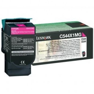 Lexmark C544X1MG purpurový (magenta) originálny toner