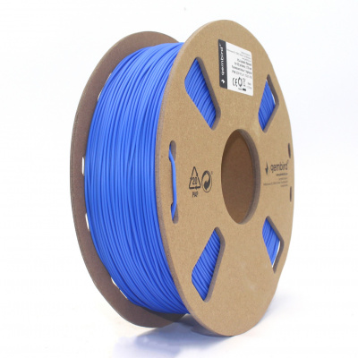 Gembird 3DP-PLA1.75-01-FB, 3D filament, PLA, 1,75mm, 1000g, fluorescenčný, modrý (Blue)