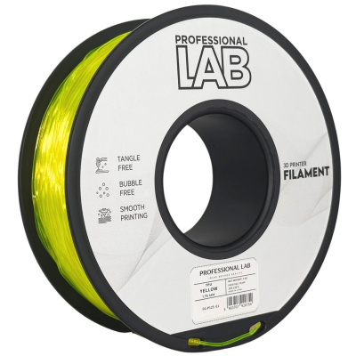 Professional Lab FG-P125-E1, 3D filament, TPU 95A, 1,75mm, 1000g, Žltý (Yellow)