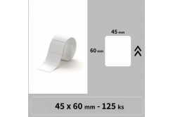Niimbot štítky R 1EA01195501, 45x60mm 125ks Biele pre B21, B21S, B3, B1S