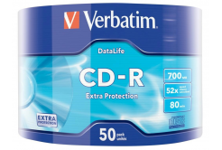 VERBATIM CD-R (50-balenie)Wrap/Extra Protection/52x/700MB