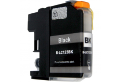 Brother LC-123 čierna (black) kompatibilná cartridge