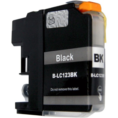 Brother LC-123 čierna (black) kompatibilná cartridge