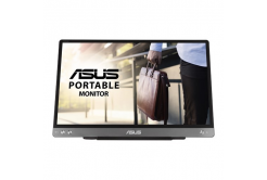 ASUS ZenScreen MB14AC 90LM0631-B01170 Monitor, 14", IPS, FHD, 60Hz, 5ms, sivý, 3R