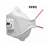 3M 9332+ Aura™ Filtračná polomaska s výdychovým ventilčekom (FFP3)