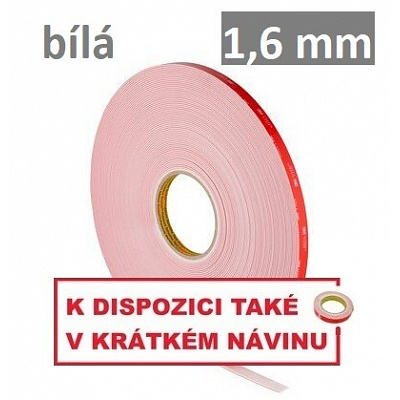 3M VHB™ LSE-160WF Obojstranne silne lepiaca páska na LSE plasty, hr. 1,6 mm 25 mm x 3 m