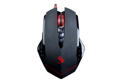 A4Tech Myš Bloody V8A V8MA, 3200DPI, optická, 7tl., drátová USB, černá, herní, CORE 3, paměť 160kB