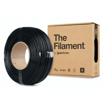 "The Filament" by Spectrum TF-24041, ReFill PLA, 1,75mm, 1000g, Čierny (Midnight black)
