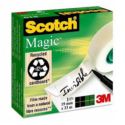 3M 810 Lepiaca páska Scotch Magic Tape v zelenej krabičke 19 mm x 33 m