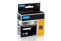 Dymo 18485, S0718170, 9mm x 5,5m, čierna tlač/metalický podklad, originálna páska