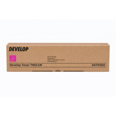 Develop TN-611M A0703D0 purpurový (magenta) originálny toner